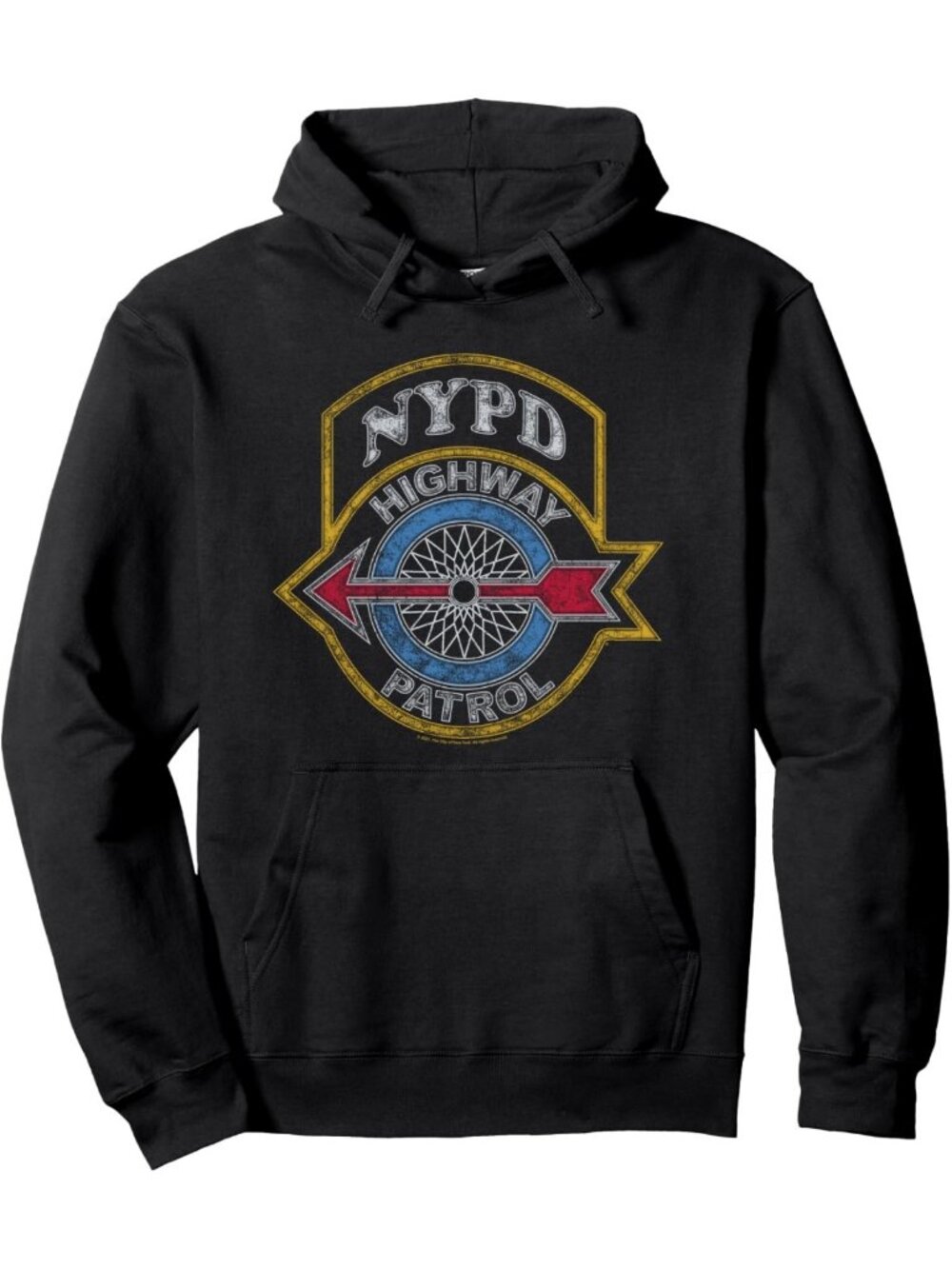 NYC Highway Patrol Pullover Hoodie - Cozy, Stylish, Perfect for Urban Adventures